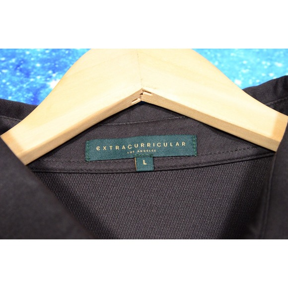 Extracurricular Iron Heads GC Polo Shirt LIV Golf Mens Large Black Kevin Na - Picture 6 of 9